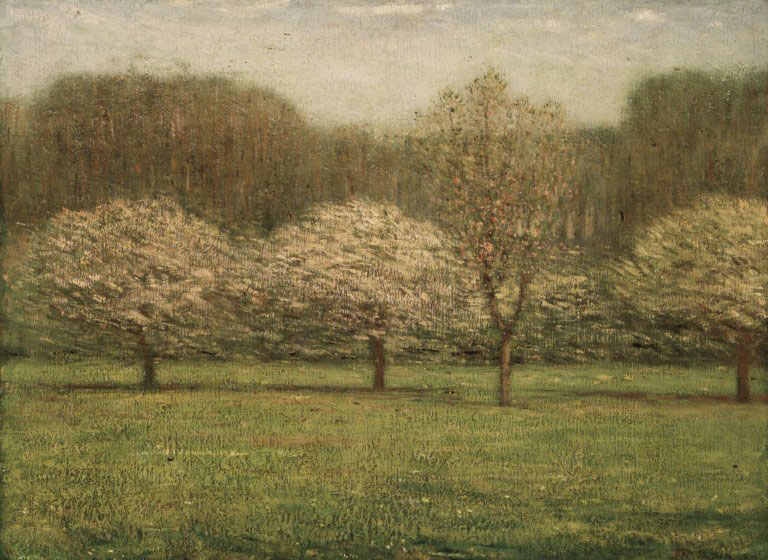 Dwight William Tryon Apple Blossoms